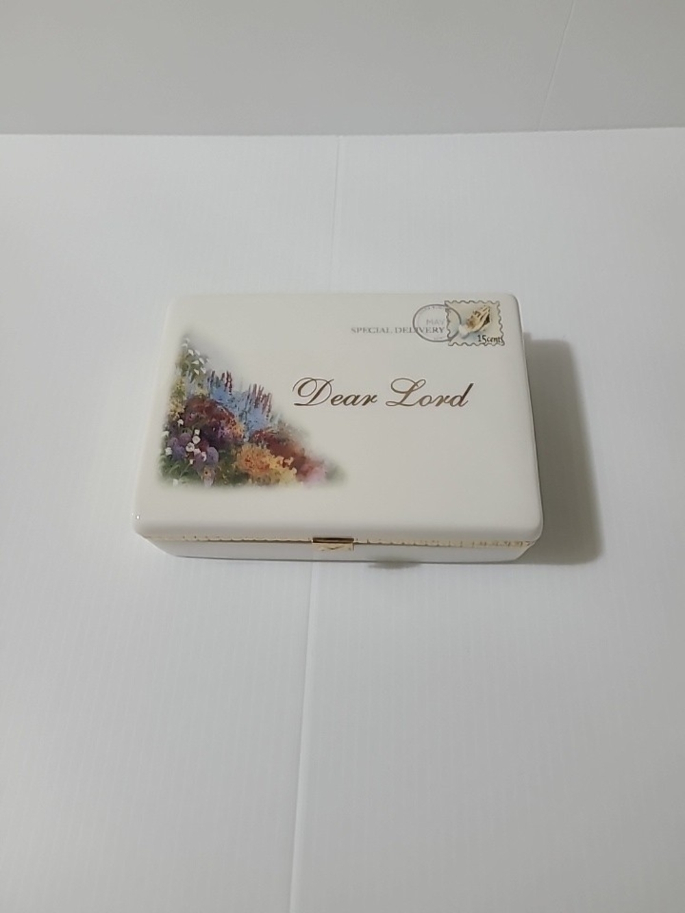 Thomas Kinkade Serenity Prayer Music Box Plays Amazing Grace 2005 - Picture 3 of 11